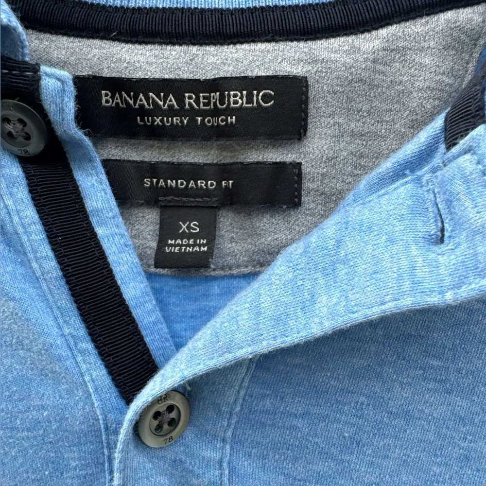Banana Republic Sky Blue Men’s Polo Shirt